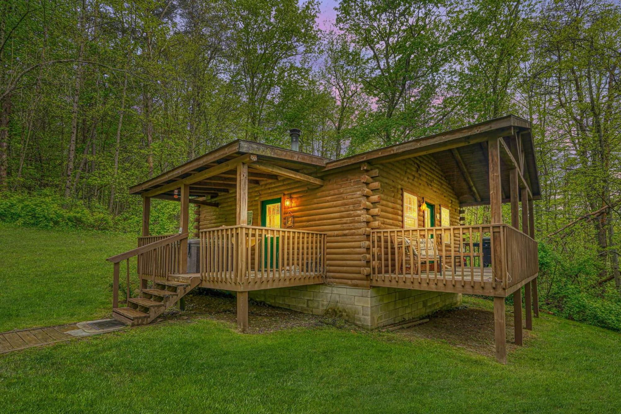 Blue Rose Cabins - Rosebud Cabin Логан Экстерьер фото
